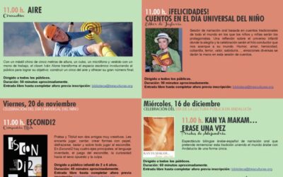 Este otoño, actividades infantiles para todos los gustos