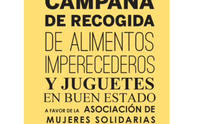Fundación Tres Culturas inicia una campaña de recogida de alimentos y juguetes a favor de la Asociación de Mujeres Solidarias del Polígono Norte