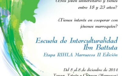 Resolución de concesión de las ayudas para la participación en la Escuela Ibn Battuta. Etapa RIHLA-Marruecos 2014