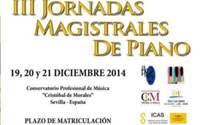 Fundación Tres Culturas colabora en las III Jornadas Magistrales de Piano