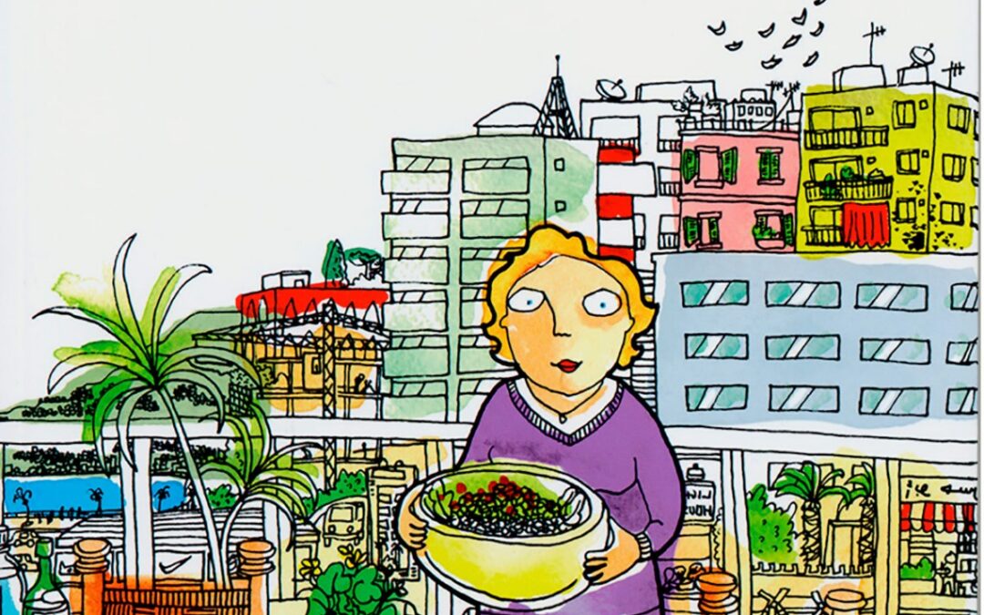 La artista libanesa Lena Merhej presenta su cómic ‘Yogur con mermelada’