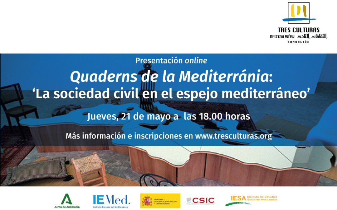 Quaderns de la Mediterránia: ‘La sociedad civil en el espejo mediterráneo’