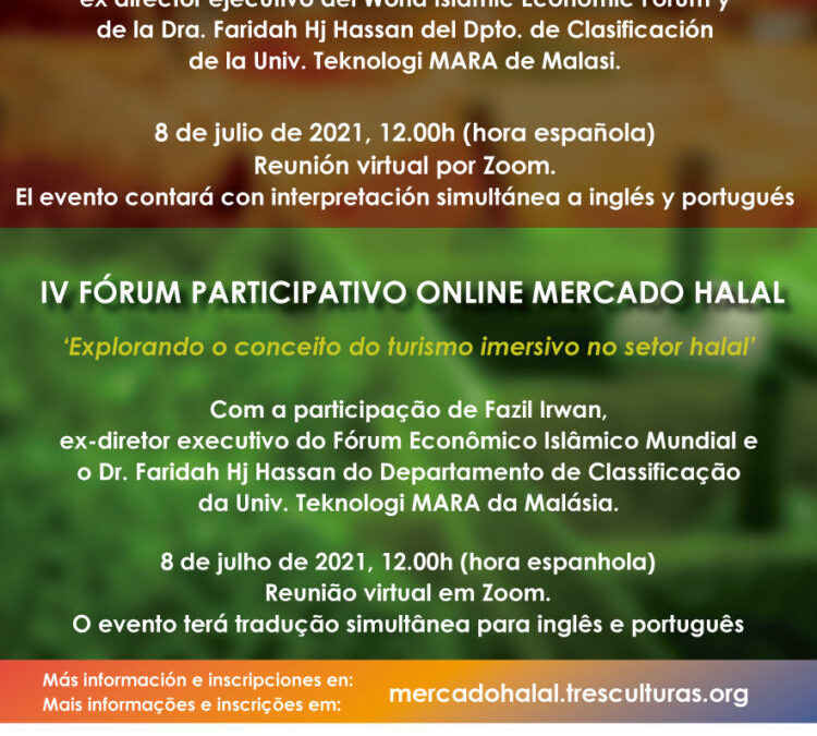 El proyecto mercado Halal celebra su IV Foro Participativo online