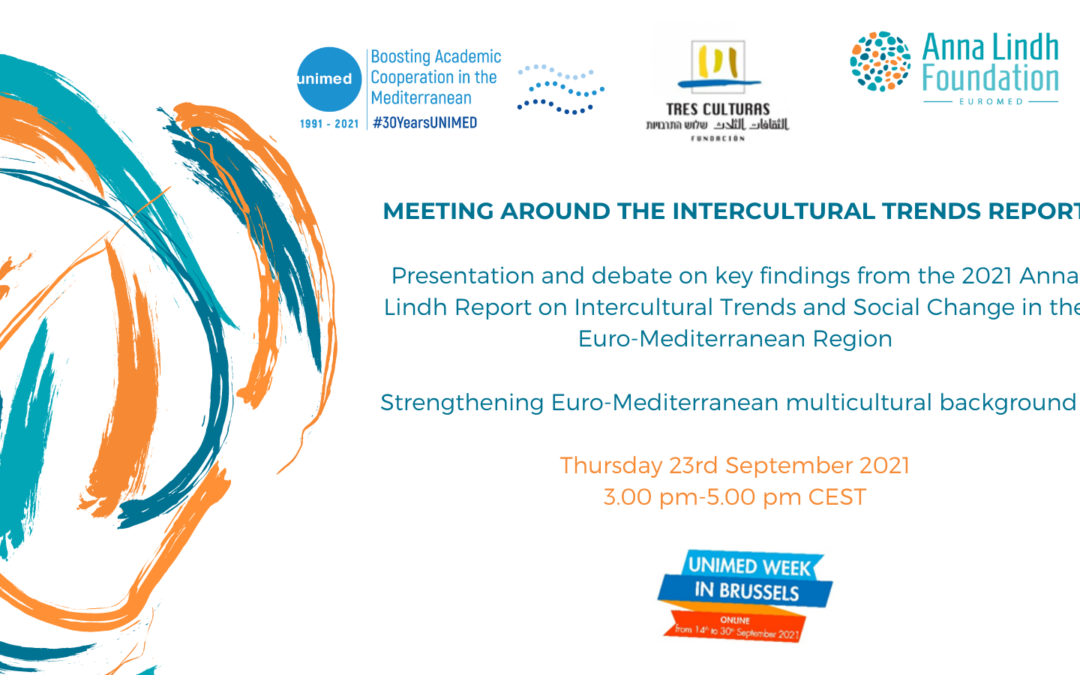 Tres Culturas participa de manera virtual en la semana UNIMED de Bruselas