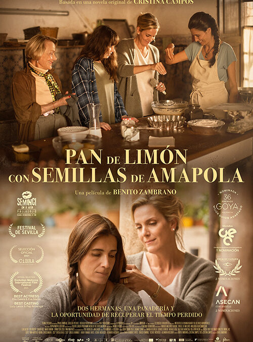 Martes de Cine abril. Cine y Literatura en el Mediterráneo: `Pan de limón con semillas de amapola´