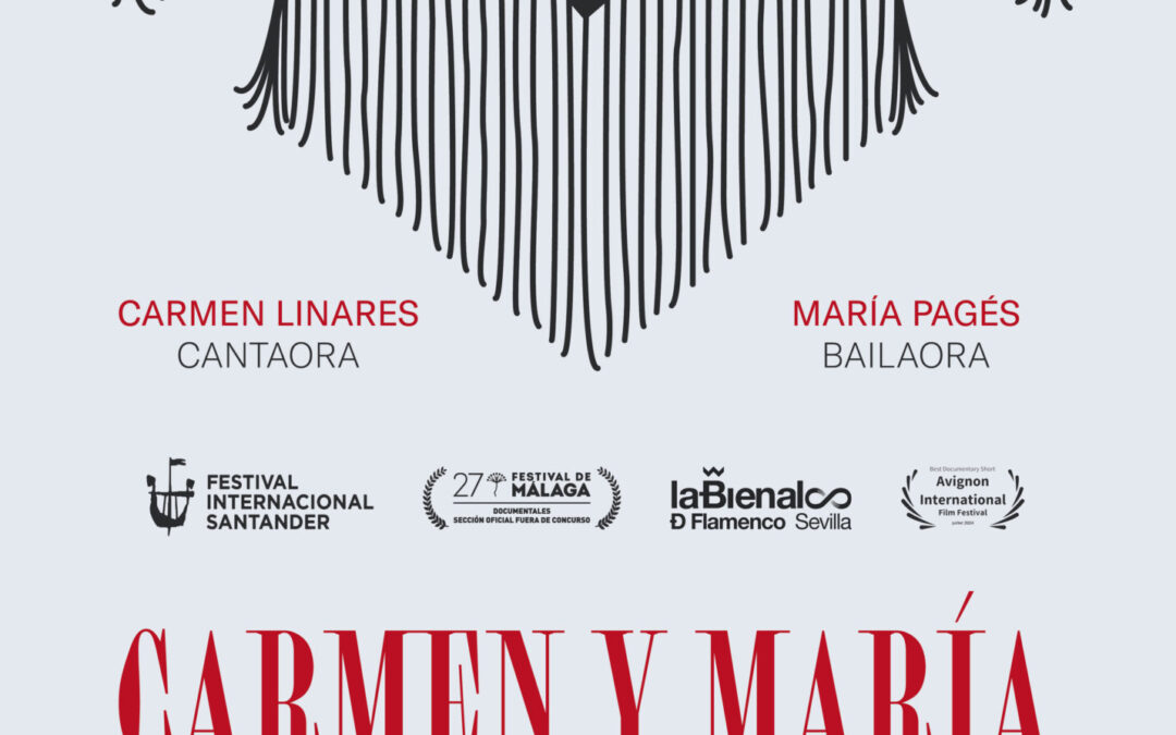 En septiembre, cine dedicado al flamenco: `Carmen y María. Dos caminos y una mirada´