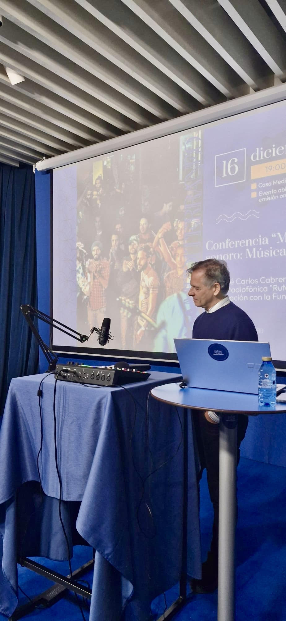 Conferencia Mediterráneo Sonoro en Casa Mediterráneo