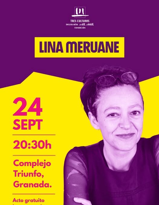 La Fundación Tres Culturas del Mediterráneo se suma un año más a CULTUR-ALH con la escritora chilena Lina Meruane